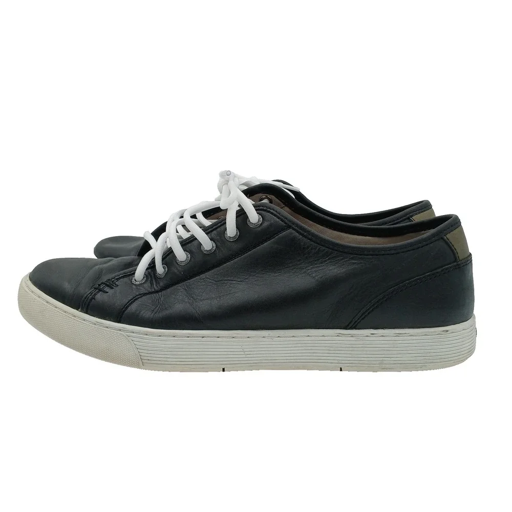 Sperry Gold Cup Shoes Mens 11.5 Black Leather‎ Casual Low Top Comfort Sneakers